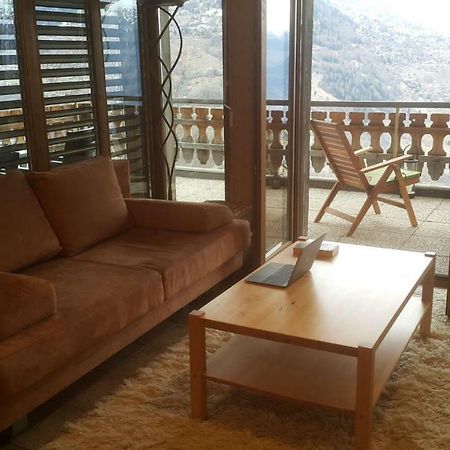 Appartement D'Une Chambre Avec Vue Imprenable - Veysonnaz Eksteriør bilde
