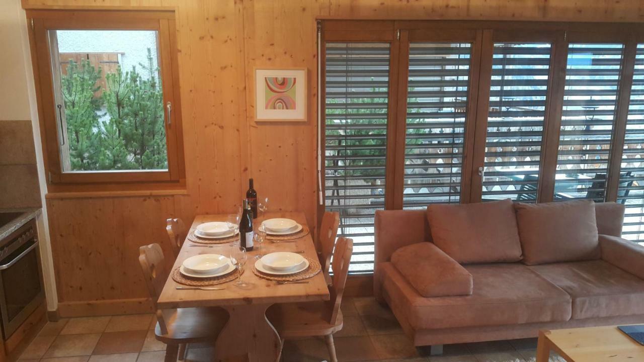 Appartement D'Une Chambre Avec Vue Imprenable - Veysonnaz Eksteriør bilde
